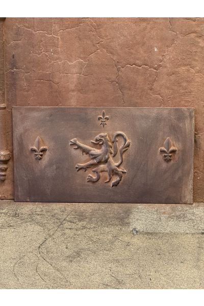 Kaminplatte 'Wappen'
