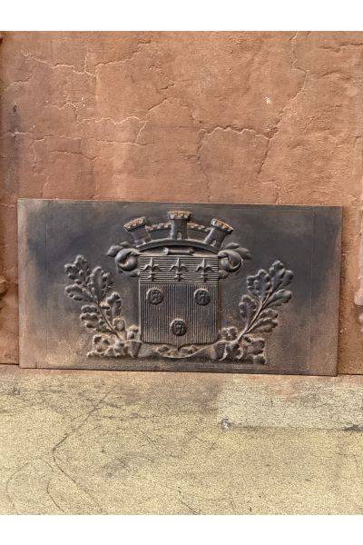 Kaminplatte 'Wappen'