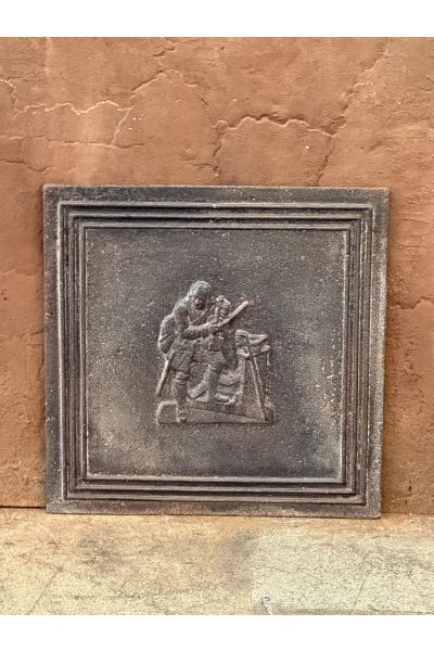 Kaminplatte 'Straßenkünstler'