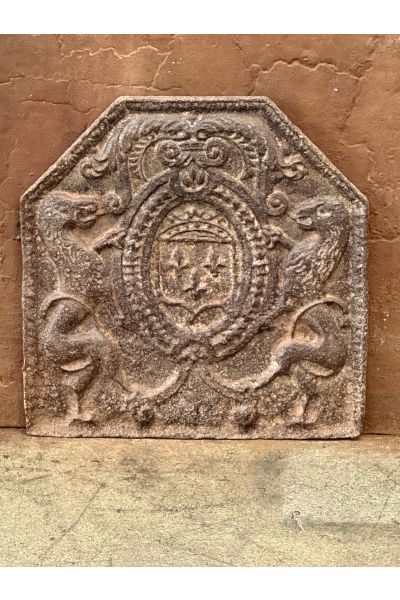 Kaminplatte 'Wappen von Frankreich'