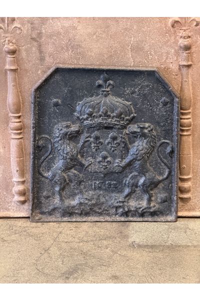 Kaminplatte 'Wappen von Frankreich'