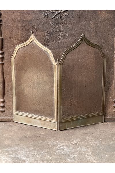 Antikes Französisches Funkenschutzgitter