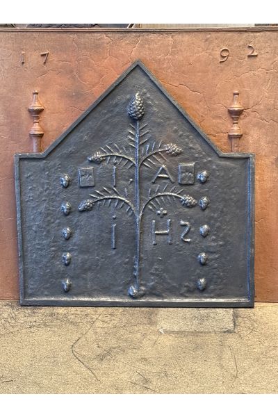 Kaminplatte 'Gotische Wappen'