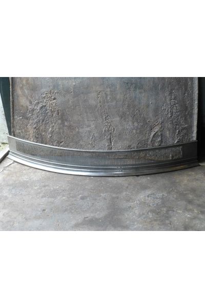 Polierter Stahl Kaminvorsatz aus 32,155 