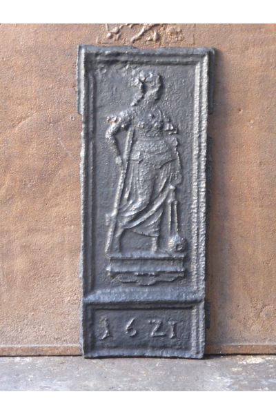 Kaminplatte 'Gotische Wappen' aus 14 
