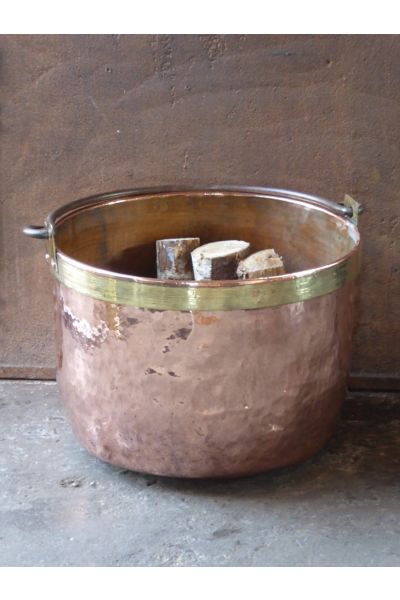 Holzkorb Poliertes Kupfer aus 15,47 