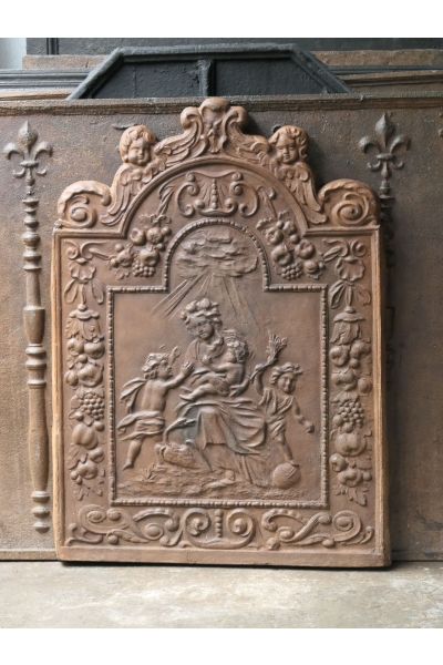 Kaminplatte 'Caritas'