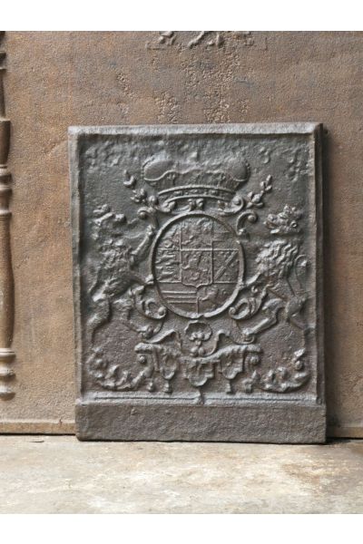 Kaminplatte 'Wappen'