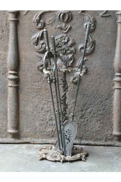Viktorianisches Kaminbesteck