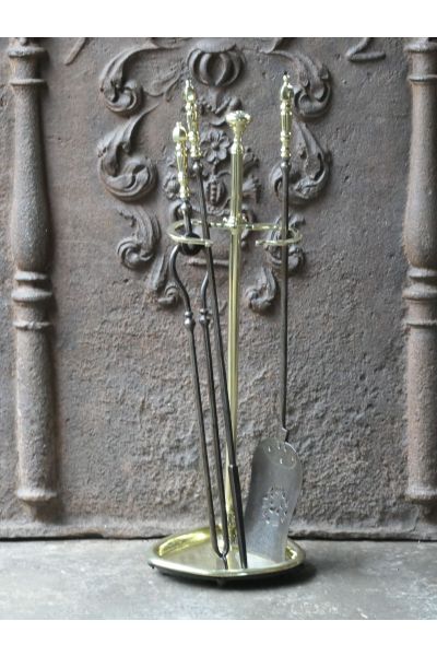 Viktorianisches Kaminbesteck