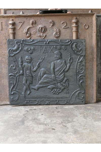 Kaminplatte 'Allegorie des Friedens'