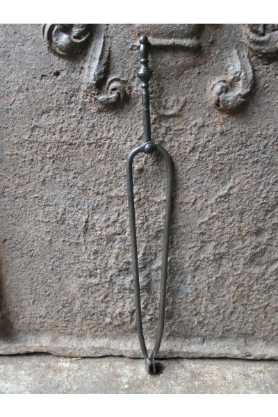 Antike Holländische Kaminzange