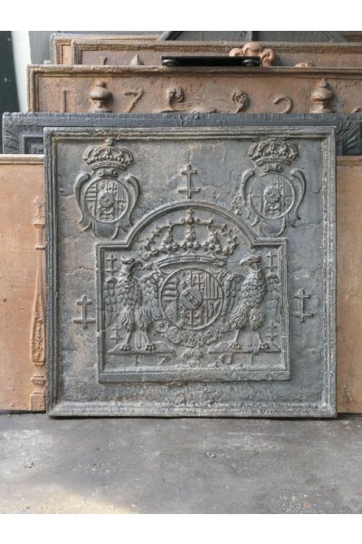 Kaminplatte 'Wappen von Lorraine'