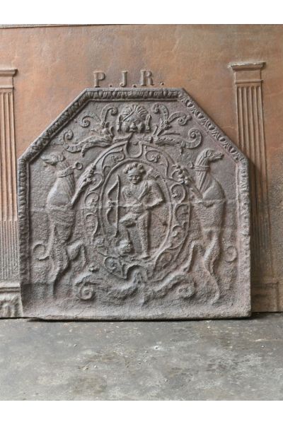 Kaminplatte 'Wappen von Frankreich'