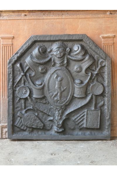 Kaminplatte 'Wappen'