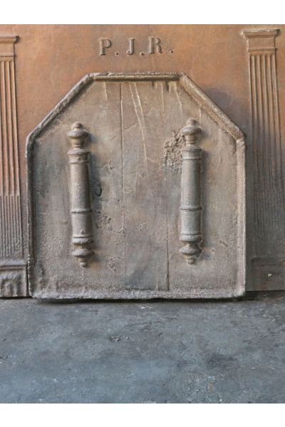 Kaminplatte 'Säulen des Herkules'
