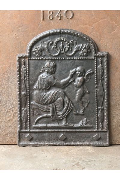 Kaminplatte Venus und Amor 