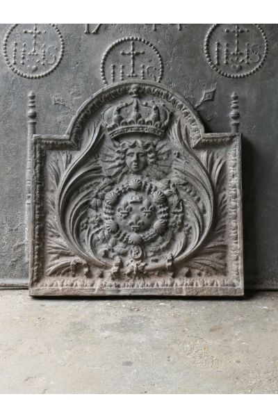 Kaminplatte 'Wappen von Frankreich'