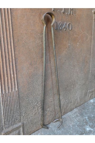 Antike Französische Kaminzange