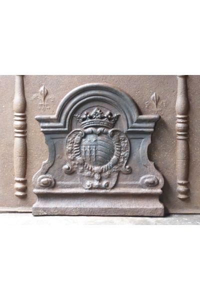 Kaminplatte 'Wappen'