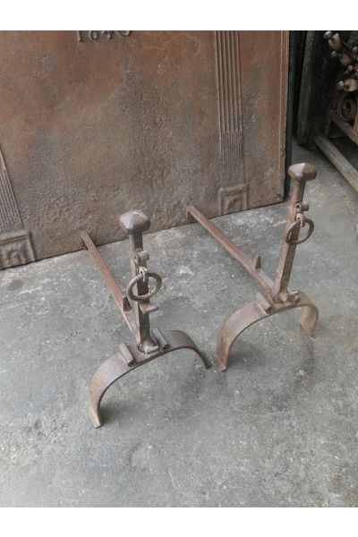 Kaminhunde Ludwig XV