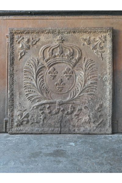 Kaminplatte 'Wappen von Frankreich'