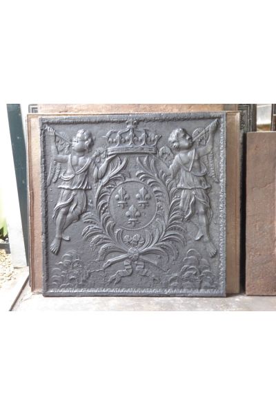 Kaminplatte 'Wappen von Frankreich'