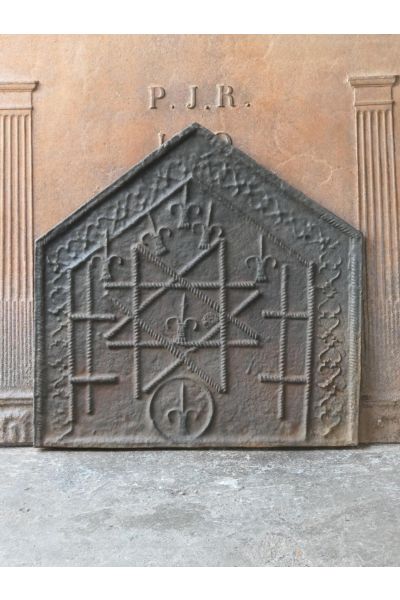 Kaminplatte 'Gotische Wappen'