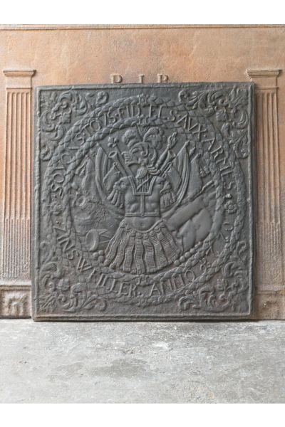 Kaminplatte 'Wappen'