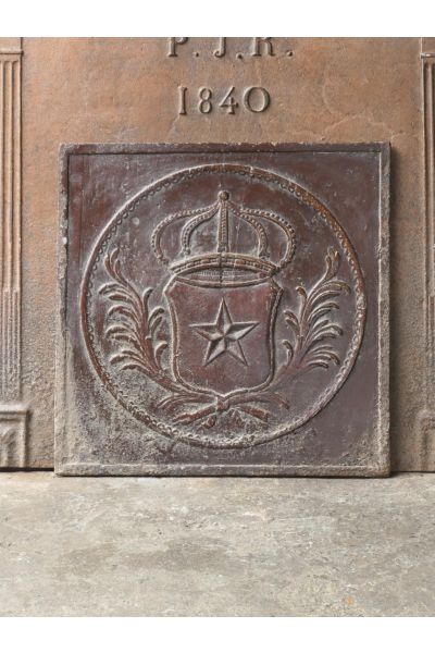 Kaminplatte 'Wappen von Frankreich'