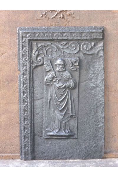Kaminplatte 'Der heilige Petrus'