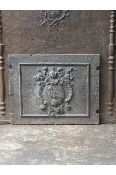 Kaminplatte 'Wappen'