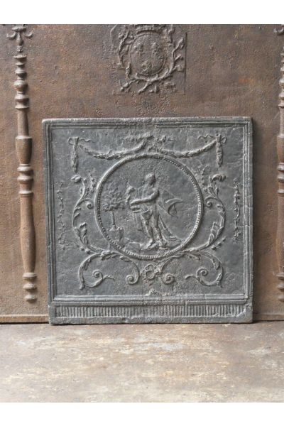 Kaminplatte 'Apollo mit der Leier'