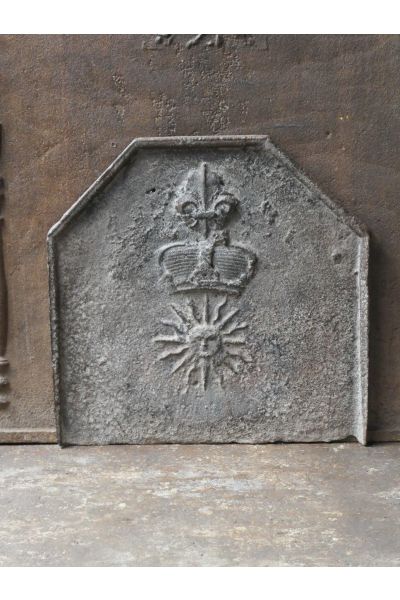 Kaminplatte 'Wappen von Frankreich'