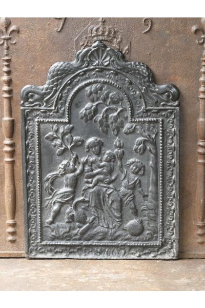 Kaminplatte 'Caritas'