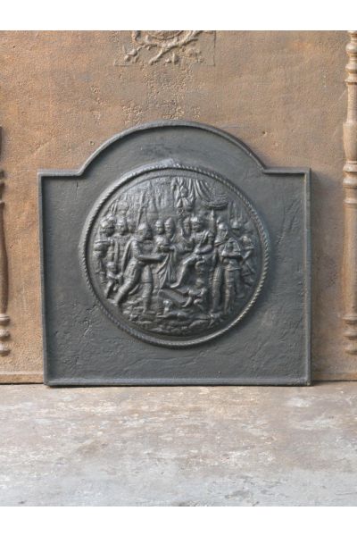 Kaminplatte 'Römische Szene'