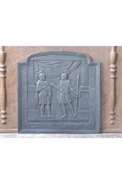 Kaminplatte 'Römische Szene'