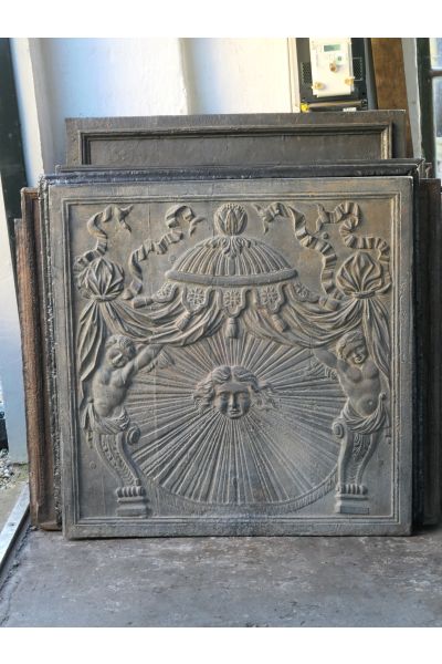 Kaminplatte 'Die Sonne'