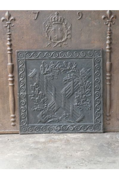 Kaminplatte 'Fasces'