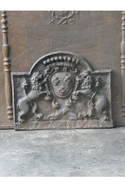 Kaminplatte 'Wappen von Frankreich'