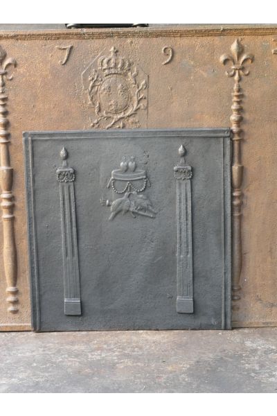 Kaminplatte 'Allegorie der Liebe'