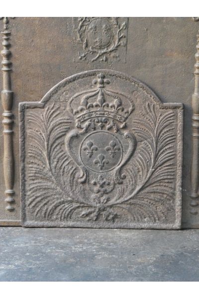 Kaminplatte 'Wappen von Frankreich'