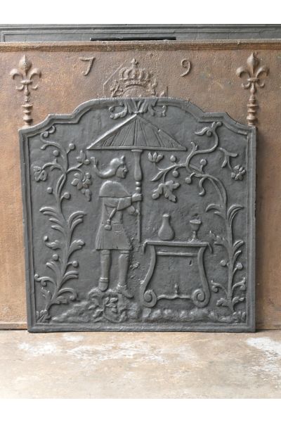 Chinoiserie Gussplatte