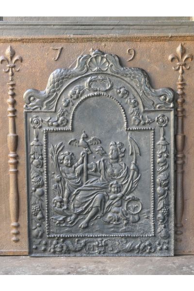 Kaminplatte 'Die Hofnung'