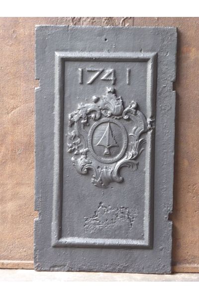 Kaminplatte 'Wappen'