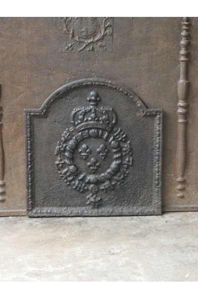 Kaminplatte 'Wappen von Frankreich'