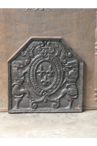 Kaminplatte 'Wappen von Frankreich'