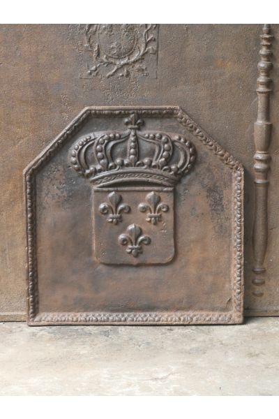 Kaminplatte 'Wappen von Frankreich'