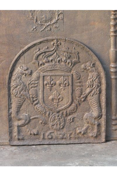 Kaminplatte 'Wappen von Frankreich'