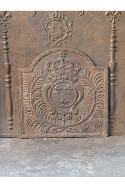 Kaminplatte 'Wappen von Frankreich'